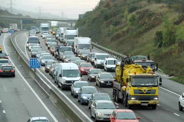 Motorists are being warned of highwinds