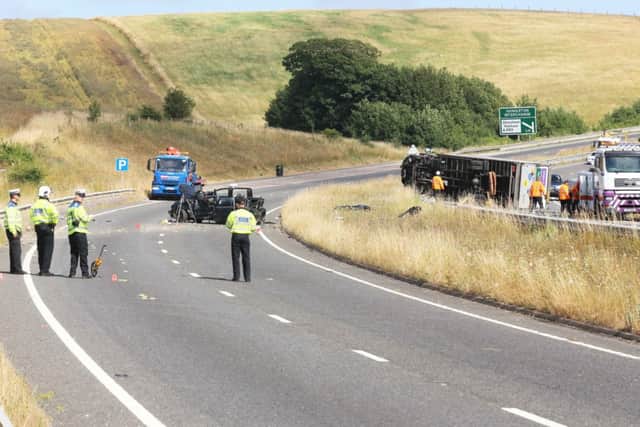 The scene of the accident SUS-150116-151423001