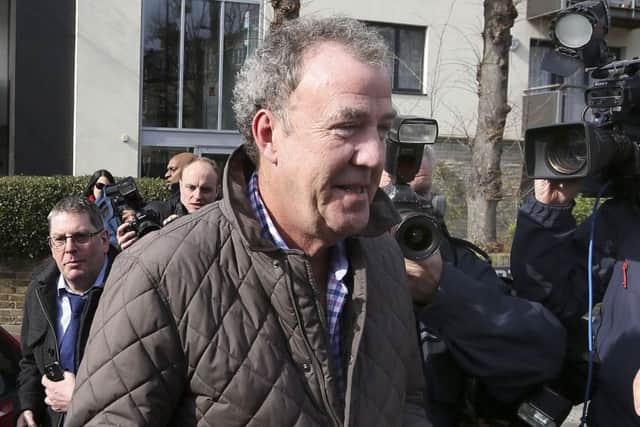 Jeremy Clarkson has been pictured having dinner near Chichester amid rumours