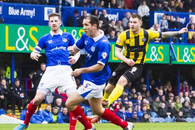 Shrewsbury were too good for Pompey at Fratton Park on Saturday.
Picture: Barry Zee