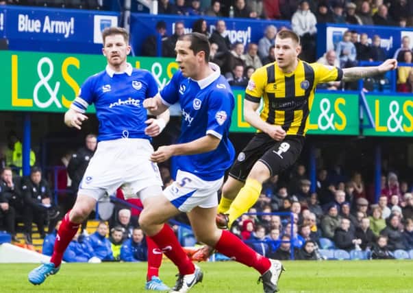 Shrewsbury were too good for Pompey at Fratton Park on Saturday.
Picture: Barry Zee