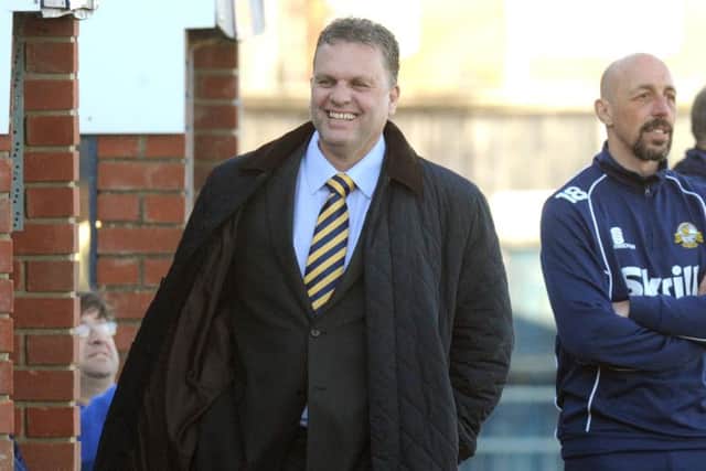 Gosport Borough manager Alex Pike