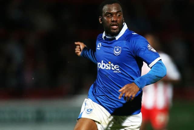 Pompey striker Craig Westcarr Picture: Joe Pepler