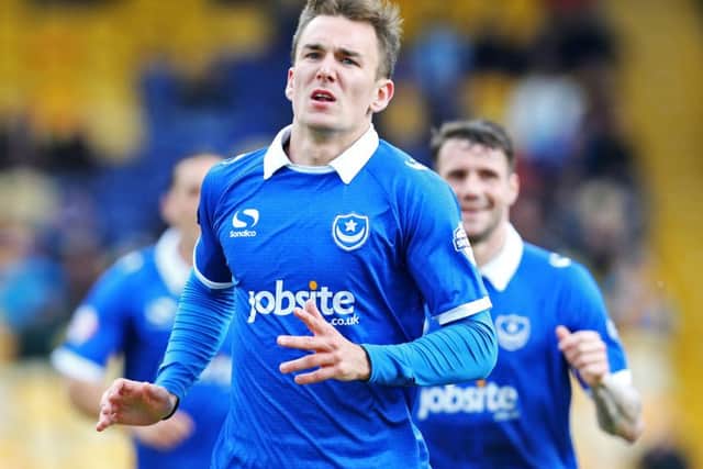 Pompey attacker Jed Wallace Picture: Joe Pepler