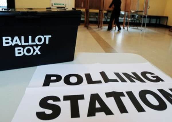 Polling stations are looking busy in the Kettering area