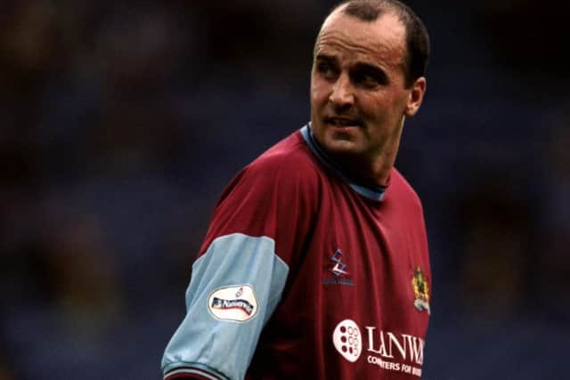 Paul Cook during his Burnley playing days
