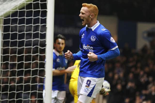 Ryan Taylor celebrates one of his 16 goals. Picture: Joe Pepler