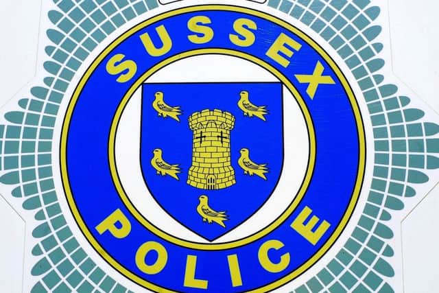 web standing-images. Sussex Police.
Pic Steve Robards