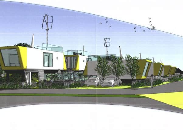 The beach pods planned for Hayling Island Picture: HGP Architects