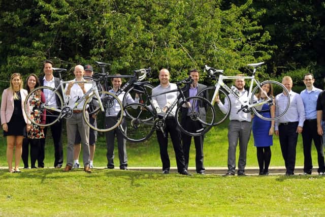 READY Members of staff from the Serocor Group are taking part in a 300-mile fundraising ride