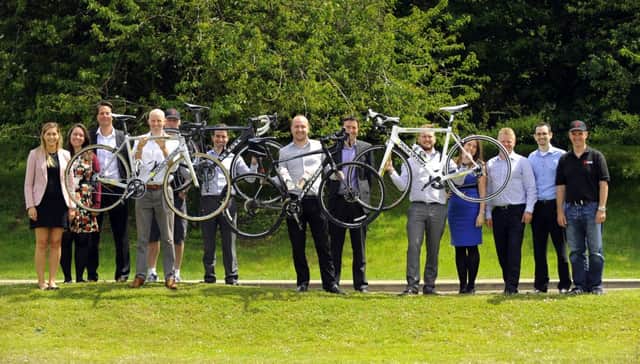 READY Members of staff from the Serocor Group are taking part in a 300-mile fundraising ride