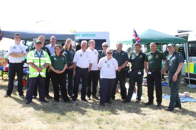 ON THE BEACH All the emergency services turned out for a 999 day on Hayling Island                                                Pictures: Sara Hill