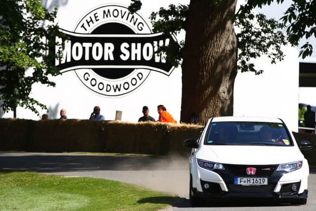 The Moving Motor Show with the new Honda Civic Type R. PICTURE BY MICHAEL REED