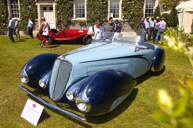 Cartier Style et Luxe 1937 Delahaye Type 135-M PICTURE BY MICHAEL REED