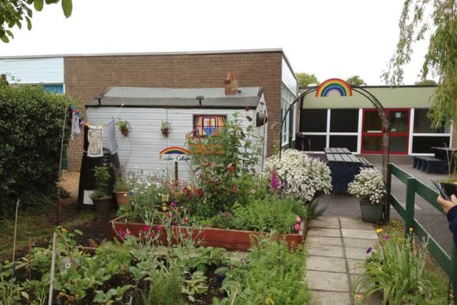 OUTSTANDING Mengham Junior Schools winning cottage garden, which seemed to have a torrent of ideas.