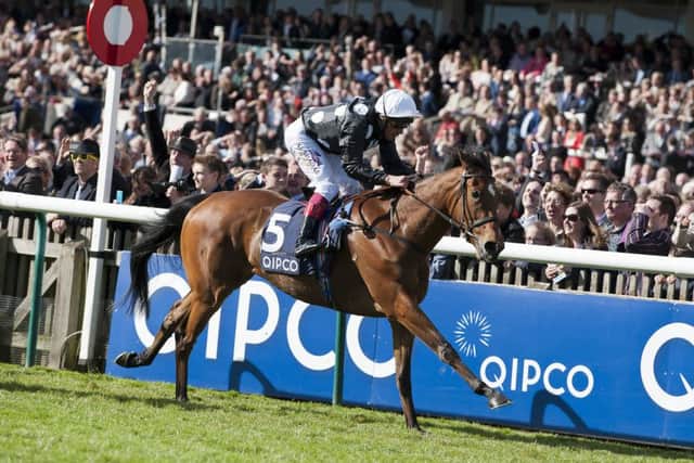 Jazzi Top wins at Newmarket earlier this season - could she repeat the feat at Goodwood? Picture by Mark Westley