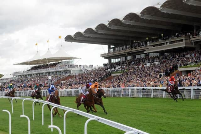 Frankie Dettori on Galileo Gold, wniner of the Qatar Vintage Stakes / Picture by Louise Adams