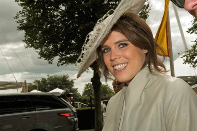 Princess Eugenie arrives at Goodwood / Picture by Malcolm Wells