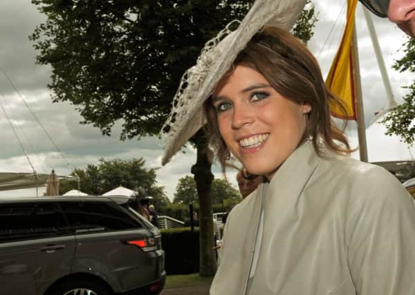 Princess Eugenie arrives at Goodwood / Picture by Malcolm Wells