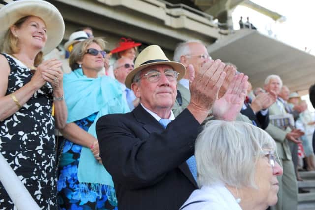 The stands are packed again for the final day of the Qatar Goodwood Festival / Picture by Malcolm Wells