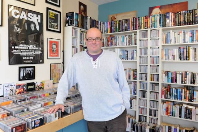 James McCarraher runs Hayling Book And Music Venue