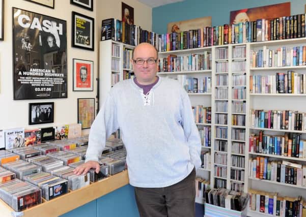 James McCarraher runs Hayling Book And Music Venue