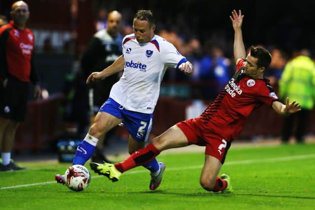 Ben Davies came off injured against Crawley in midweek Picture: Joe Pepler