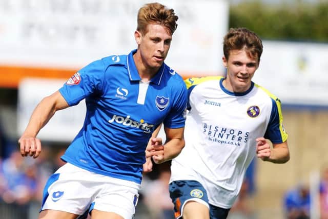 Pompey defender Adam Webster Picture: Joe Pepler