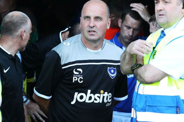 Pompey manager Paul Cook Picture: Joe Pepler