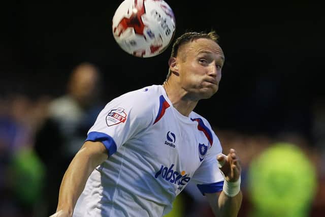 Ben Davies in action against Crawley Picture: Joe Pepler