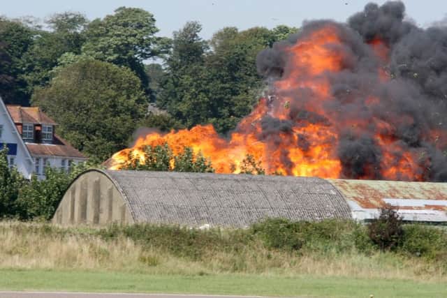 DM156570a.jpg Shoreham Airshow 2015. Crash. Photo by Derek Martin