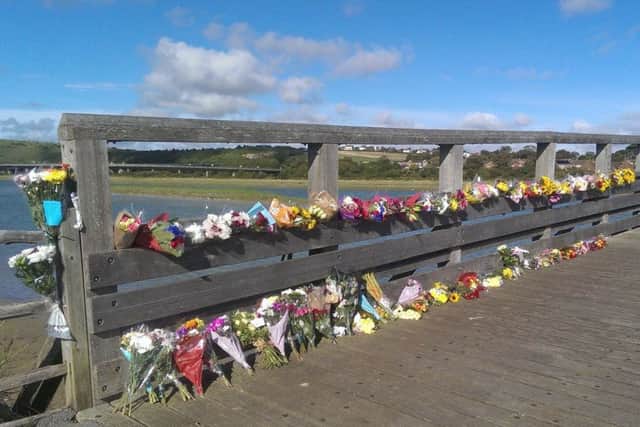 The scene on Sunday at Shoreham's Old Toll Bridge, which many people had crossed to get into Shoreham Airshow the day before. Picture: Carmel Hillary Qfh9lHYkWPxgvpZX-WgY