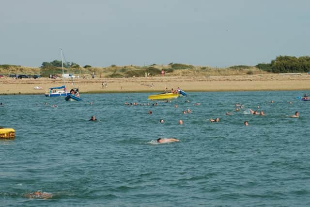 Eastney swimming gala at Langstone Harbour in 2013 Picture: Anthony Leggett
