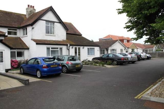 The care home when it was Pear Tree Lodge