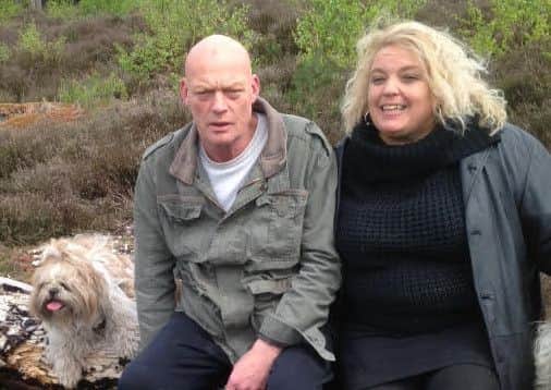 David Girton, 60, and his partner Sharon Goodsir, 50, who were involved in a crash in Havant Road, Hayling Island on September 1