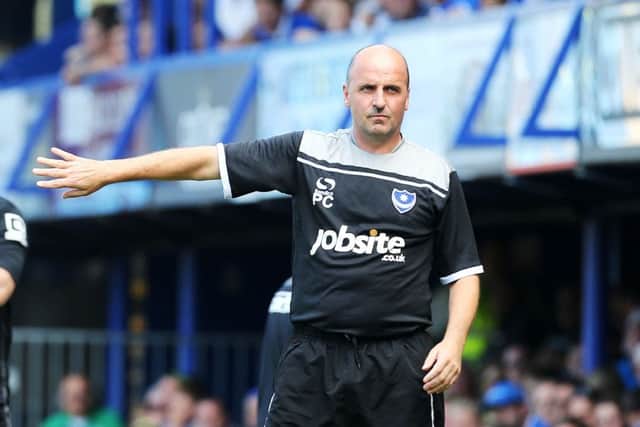 Paul Cook's Pompey side entertain Accrington at Fratton Park today (3pm)   Picture: Joe Pepler