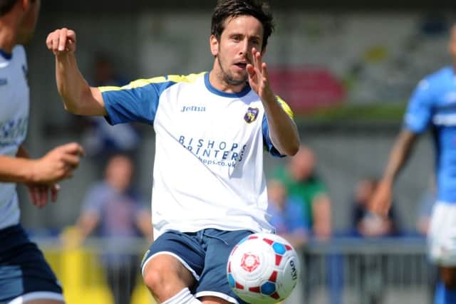 Hawks midfielder Brian Stock Picture: Allan Hutchings