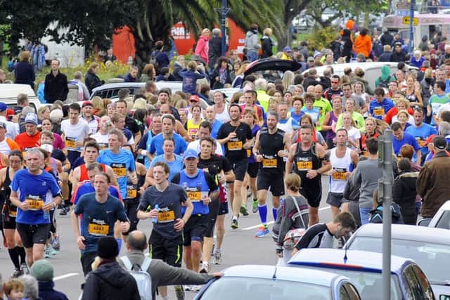 Action from last year's Great South Run Picture: Malcolm Wells (143011-4839)
