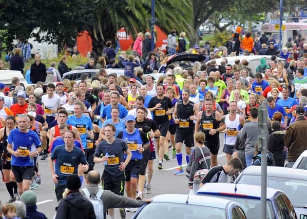 Action from last year's Great South Run   Picture: Malcolm Wells (143011-4839)