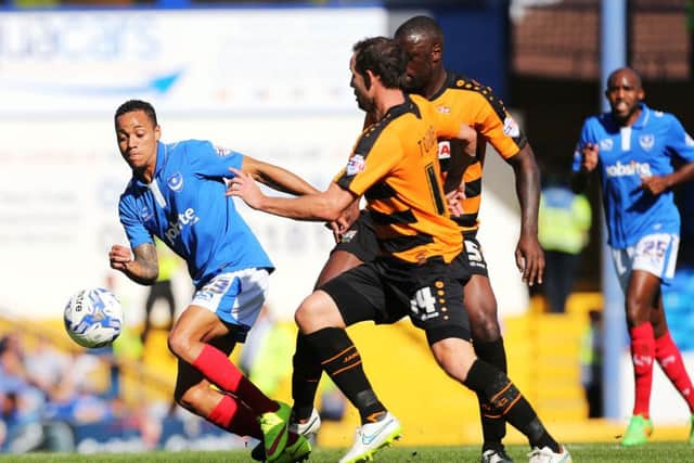 Kyle Bennett was not interfering with play when Adam McGurk scored. Picture: Joe Pepler