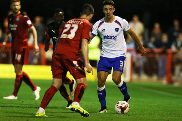 Enda Stevens relishes the chance to attack. Picture: Joe Pepler