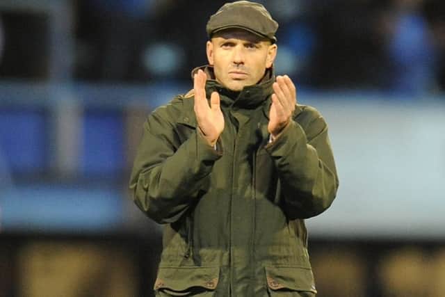 Exeter boss Paul Tisdale