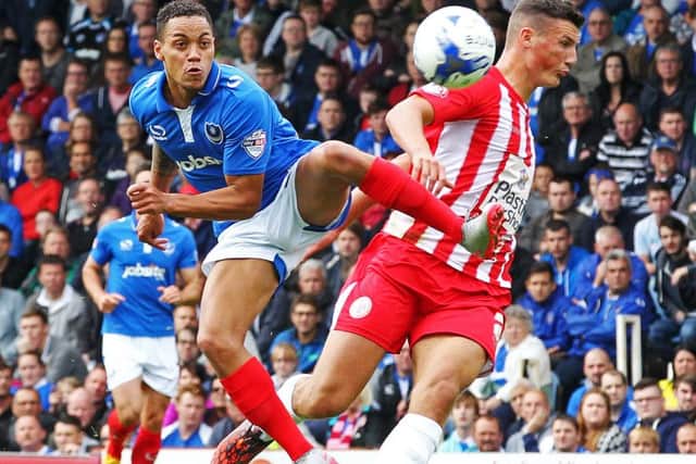 Pompey attacker Kyle Bennett Picture: Joe Pepler