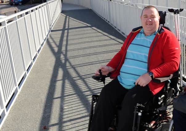 CONCERNED Andy Bundy champions the rights of the disabled
