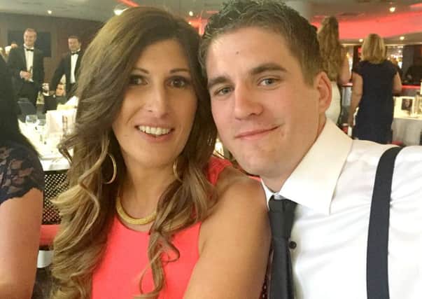Clare Baillie and her husband Kane