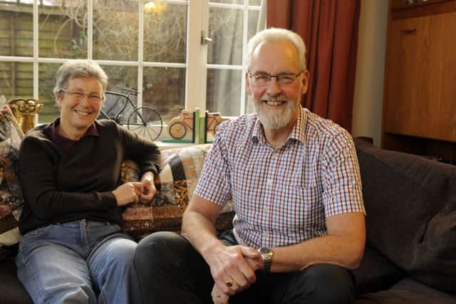 REAL LIFE BROKENSHIRE (EB) Laurie and Ethel Brokenshire at their home in Stubbington