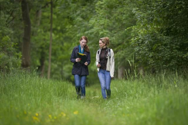 BACK TO NATURE Studies have found that spending time outdoors reduces stress levels 	            Picture: Matthew Roberts
