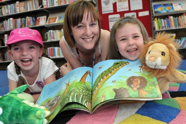 Children having fun at Bridgemary Library