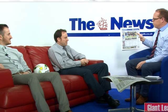 The Pompey Talk panel