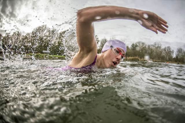 Kate Steels-Fryatt training at Andark in Swanwick   Pictures: Terry Scott